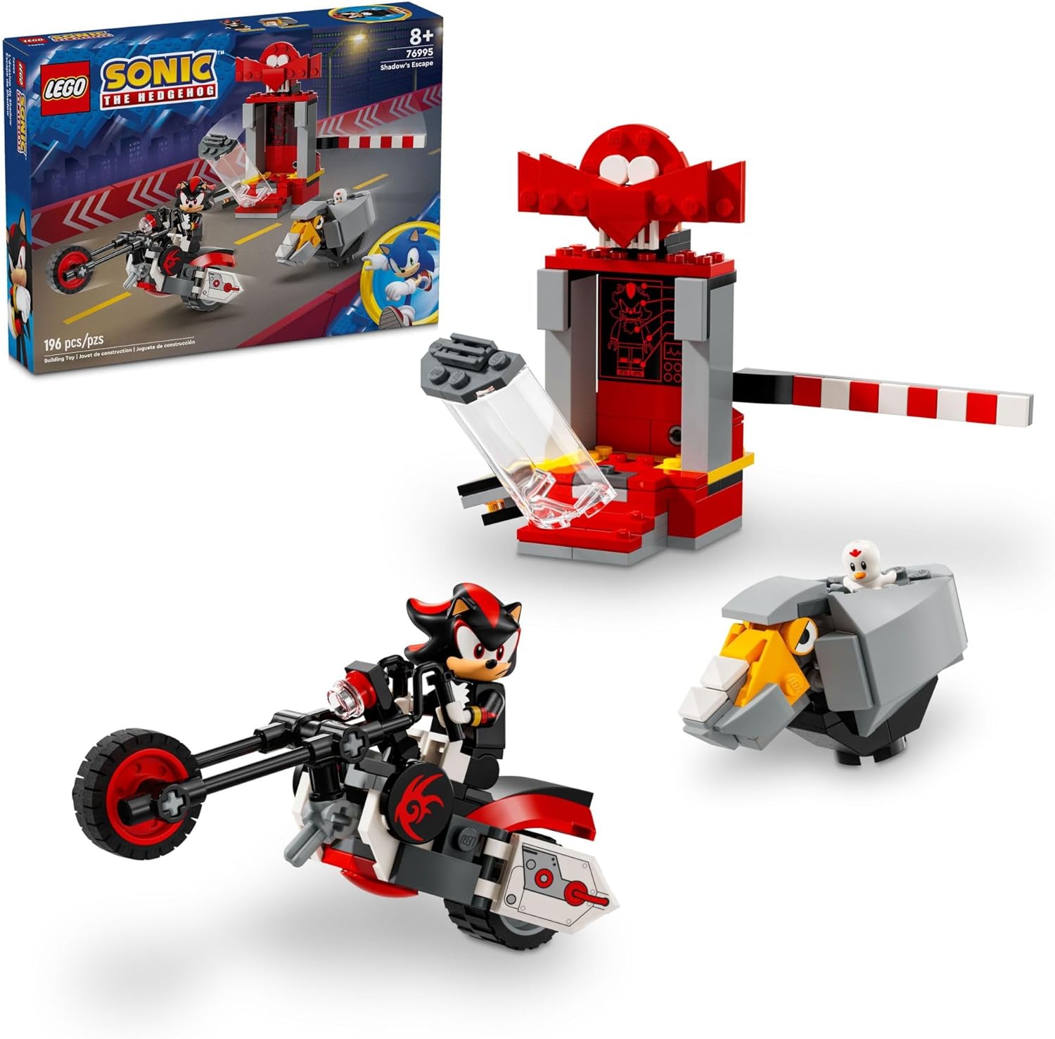 76995 Lego Sonic - Fuga do Shadow The Hedgehog