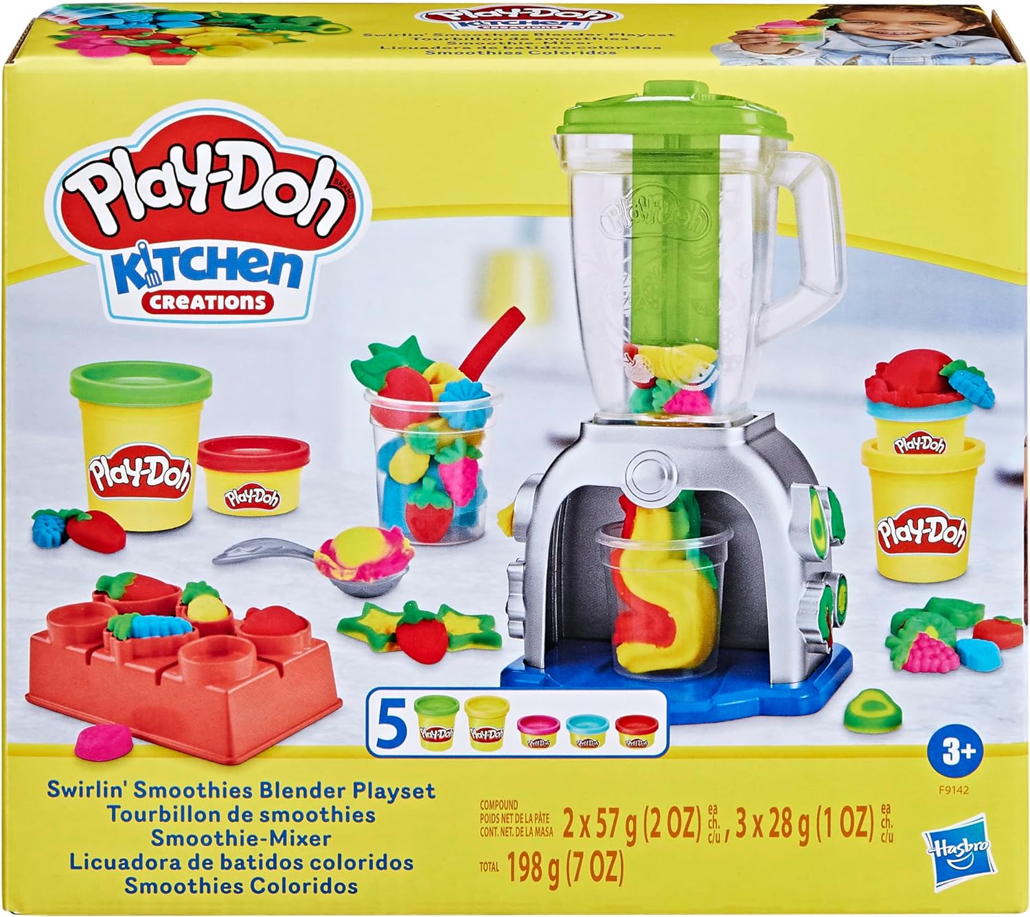 Massinha Play-Doh - Smoothies Coloridos F9142 - Hasbro