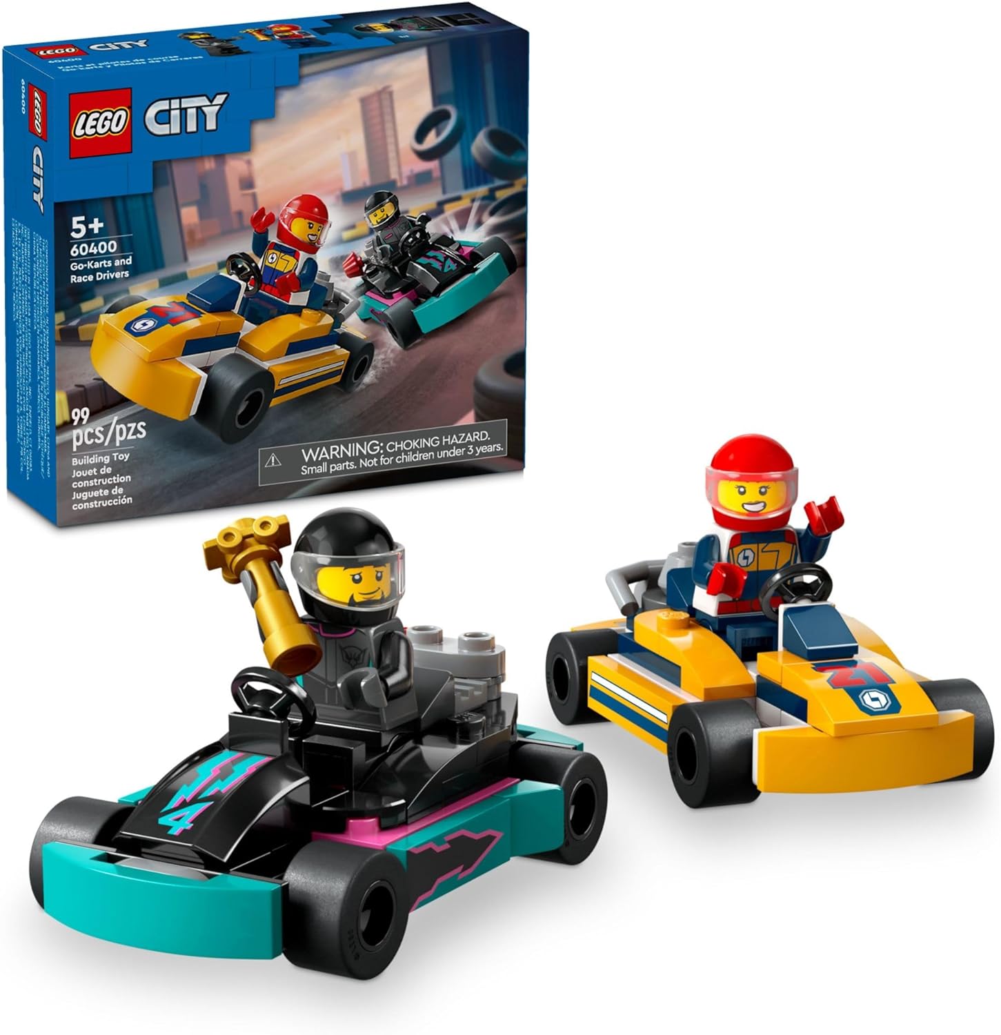 60400 Lego City - Karts e Pilotos de Corrida