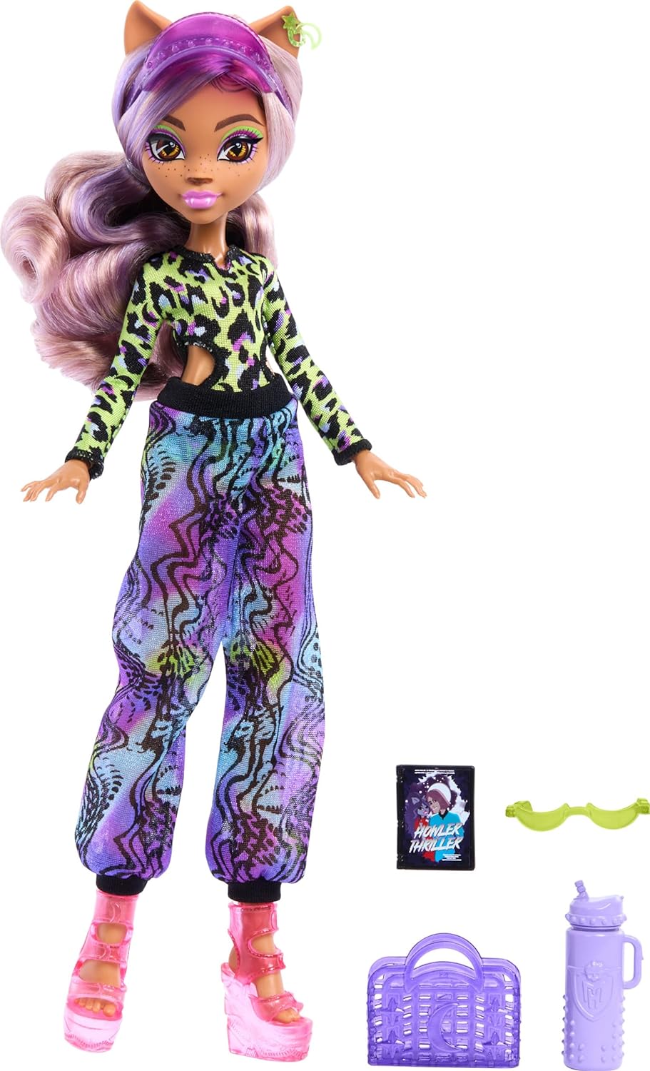 Boneca Monster High - Clawdeen Wolf - Scare-Adise Island Hrp67