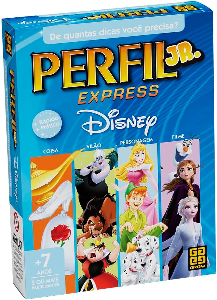 Jogo Perfil Express Junior - Disney - Grow