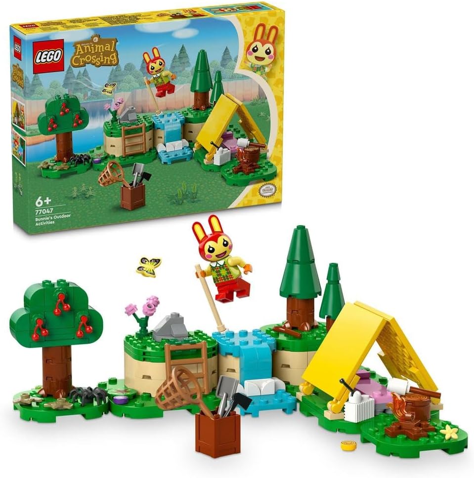 77047 Lego Animal Crossing - Acampamento da Bunnie