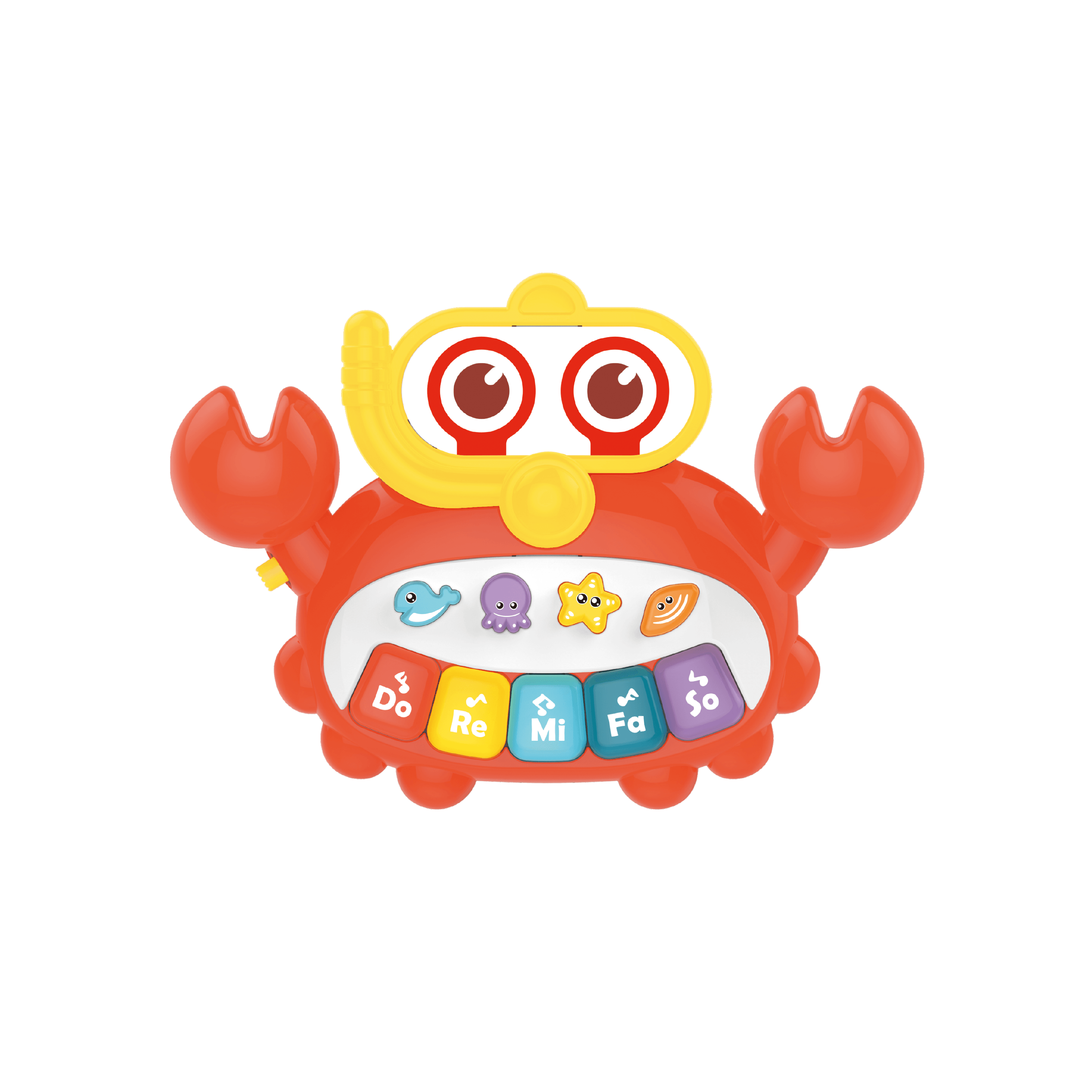 Teclado Musical Caranguejo - Fenix
