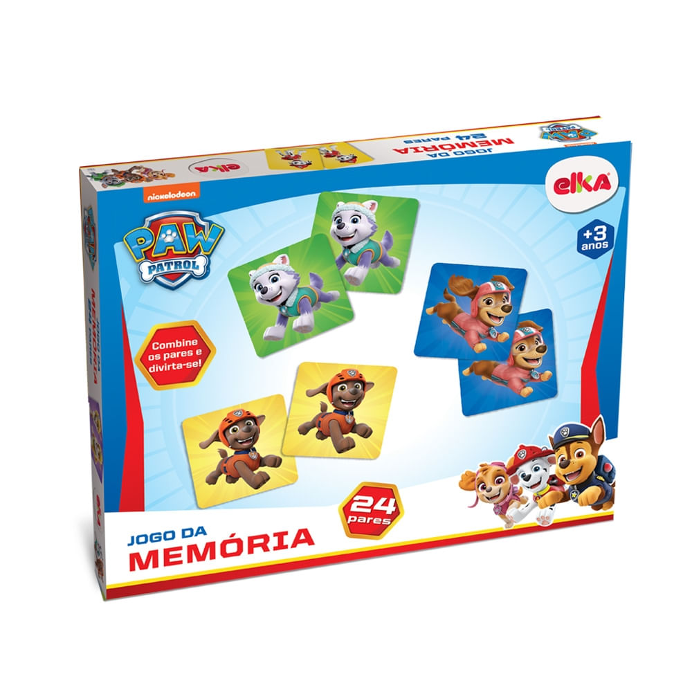 Jogo da Memória Patrulha Canina - Elka
