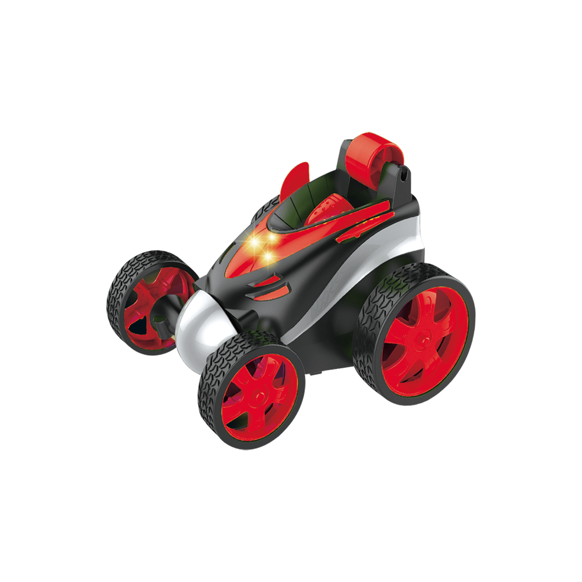 Carrinho de Controle Remoto Gira Car 360 Vermelho com Luzes - Fenix