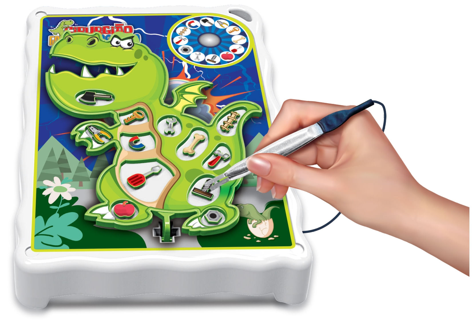 Jogo Cirurgião Game Dinossauro - Braskit