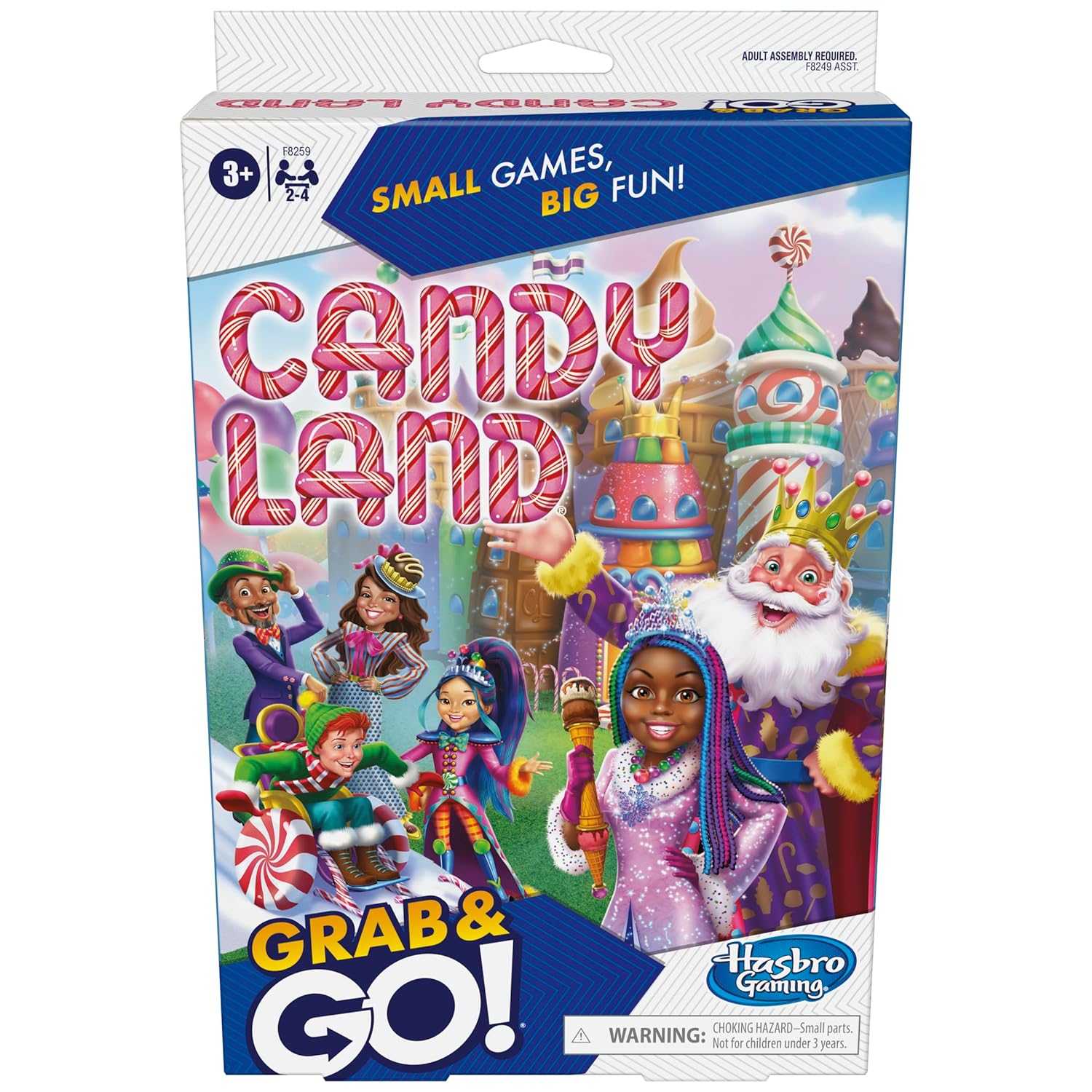 Jogo Candy Land Grab & Go F8259 - Hasbro