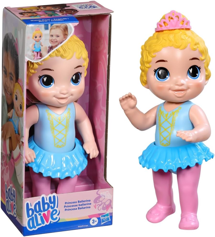 Baby Alive - Boneca Princesa Bailarina - Loira F9122 - Hasbro