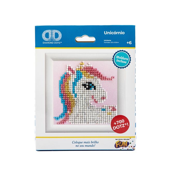 diamond-dotz-unicornio-moldura-embalagem diamond-dotz-unicornio-moldura-embalagem