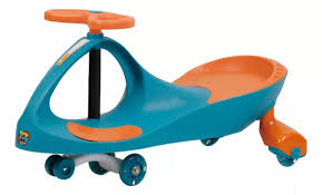 Gira Gira Car Verde com Laranja com Luz