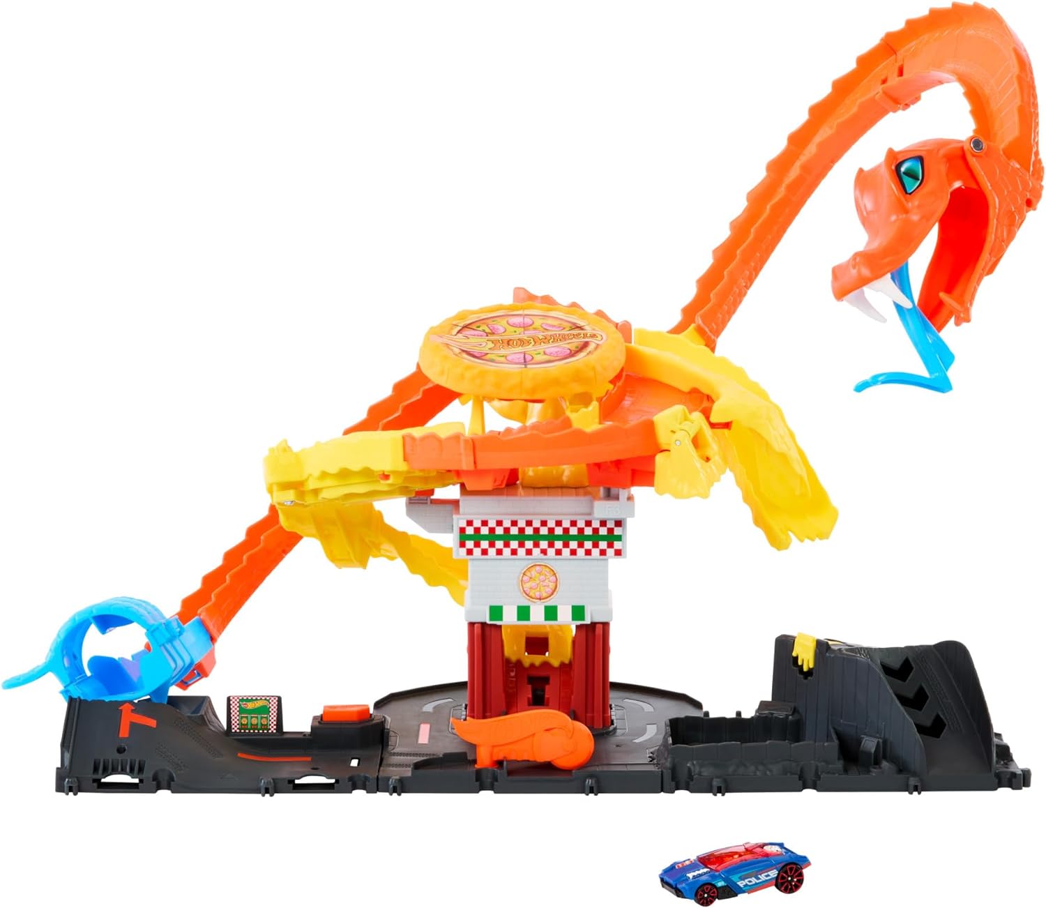 Hot Wheels - Ataque da Cobra Contra Pizzaria Htn81