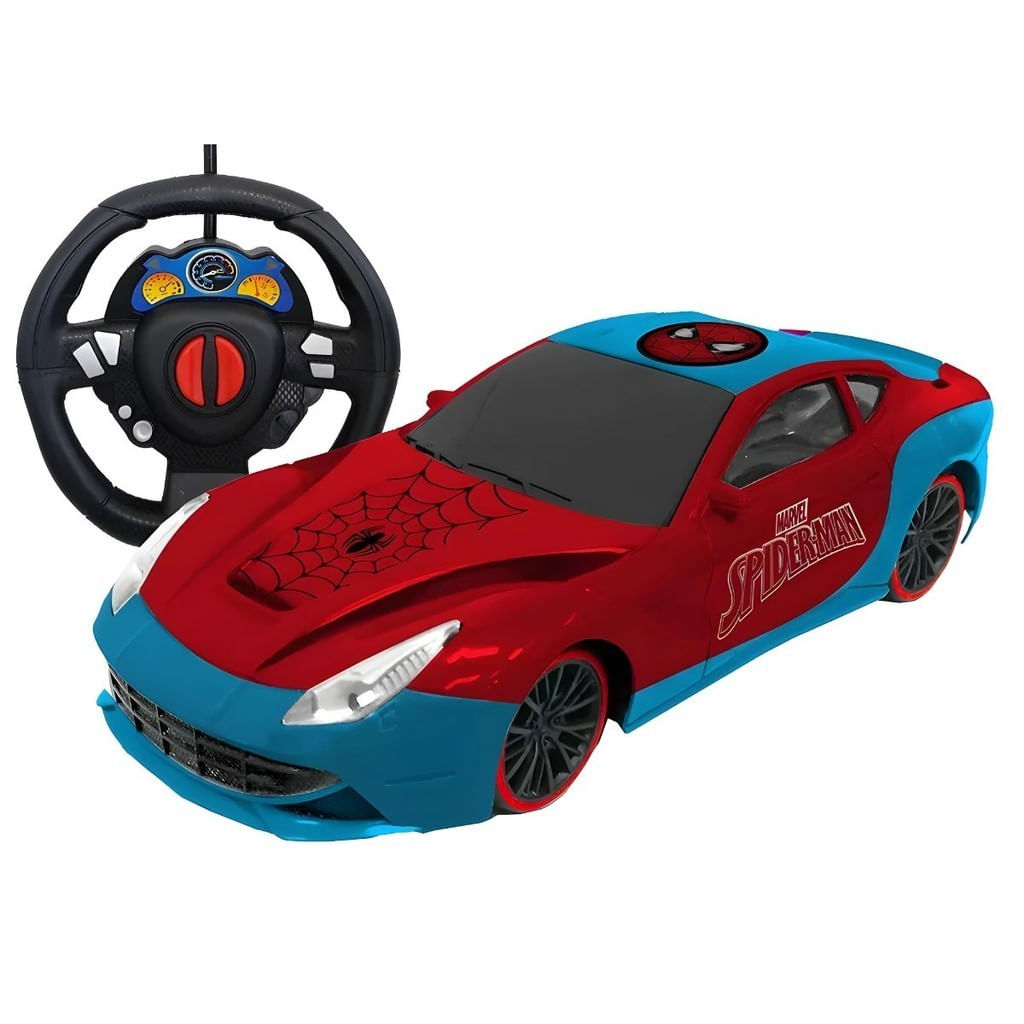 Carrinho de Controle Remoto Homem Aranha Autoracing - Candide