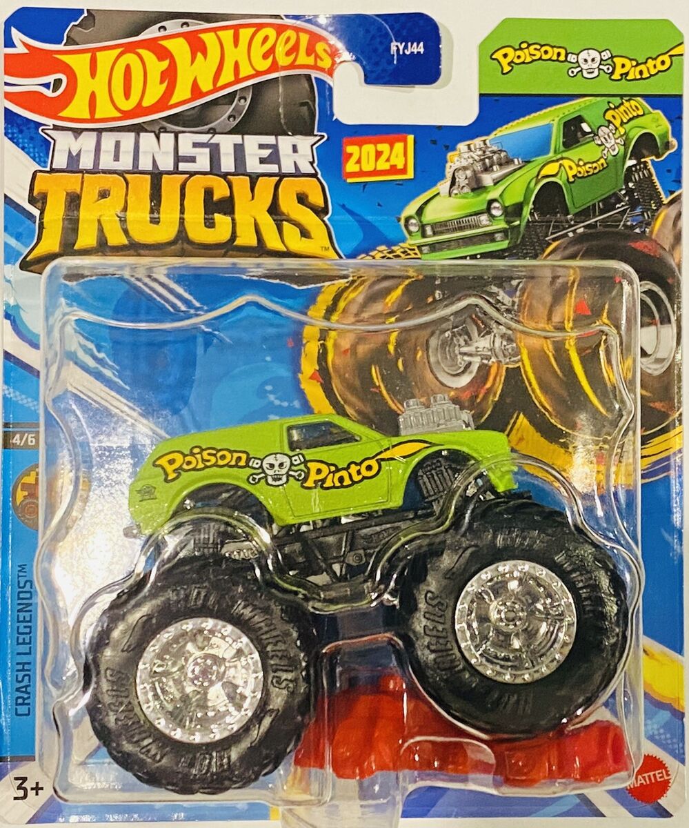 Hot Wheels - Monster Trucks - Poison Pinto Verde Htm31