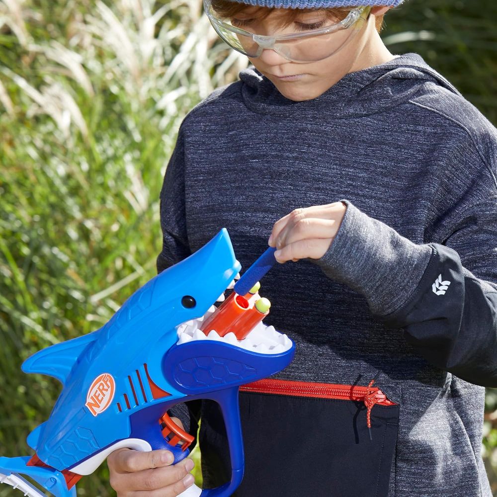 Nerf - Lançador Sharkfire F8645 - Hasbro - MP Brinquedos
