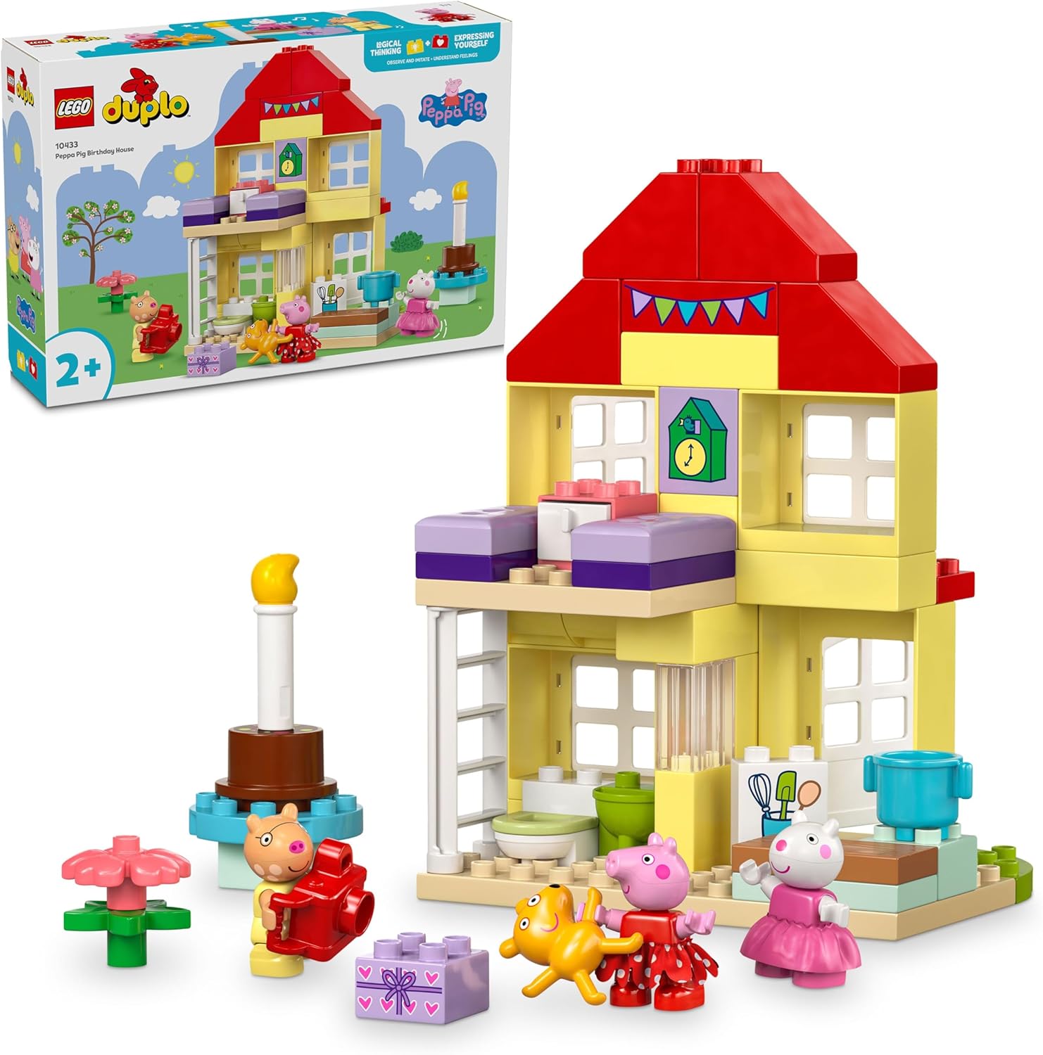 10433 Lego Duplo - Casa de Aniversário da Peppa Pig