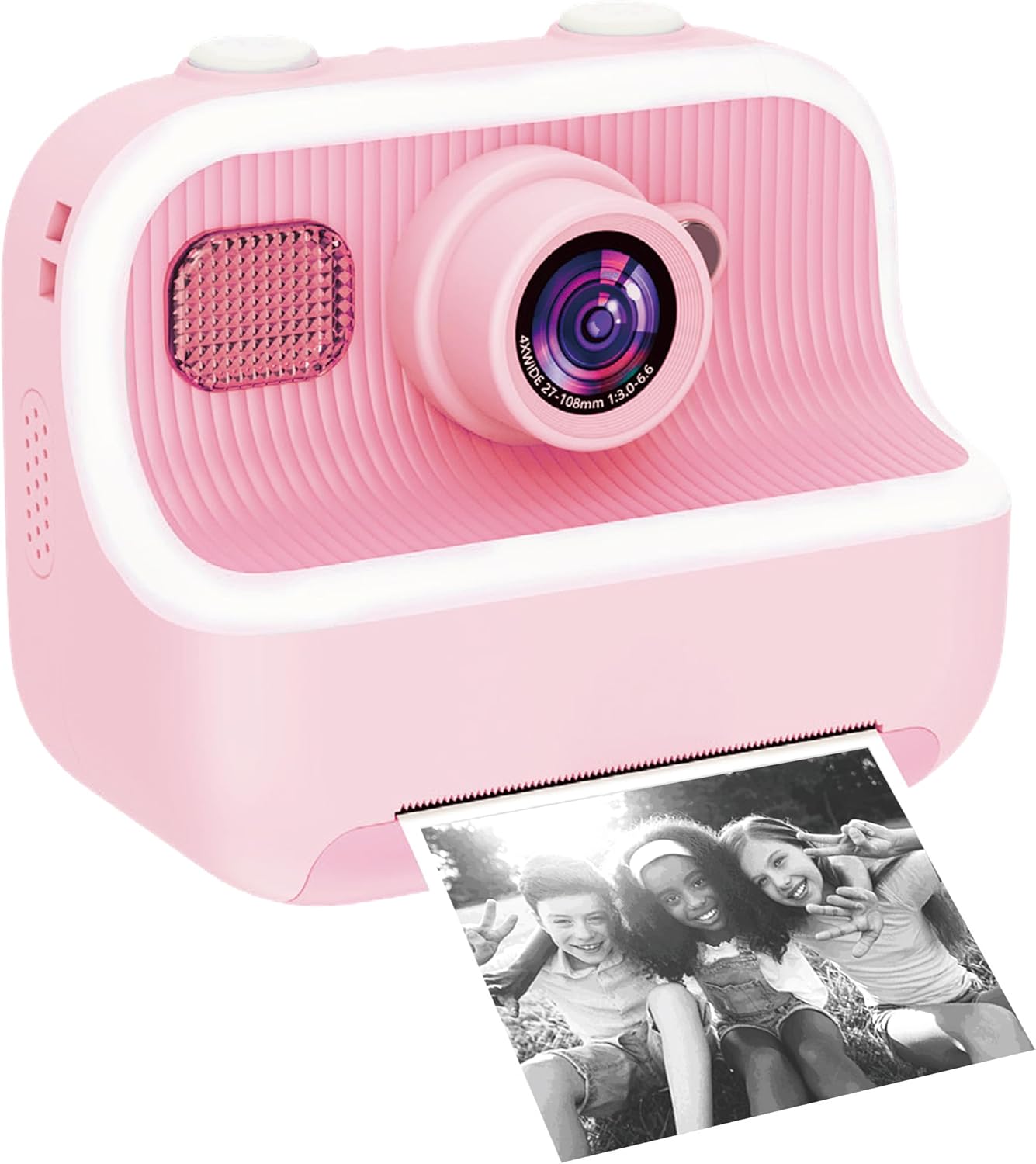 Câmera Fotográfica Divertida Rosa Zp01267 - Zoop Toys
