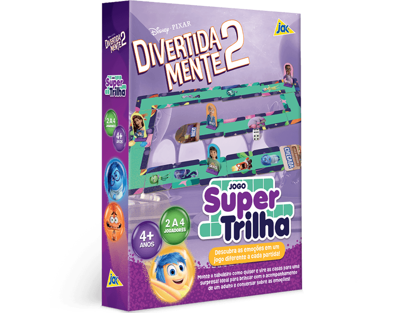 Jogo Super Trilha - Divertida Mente 2 - Toyster
