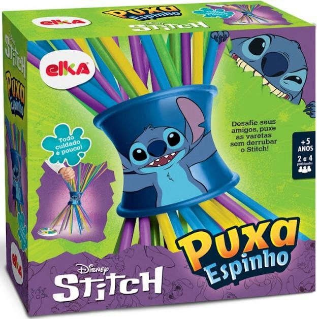 Jogo Puxa Espinho - Stitch - Elka