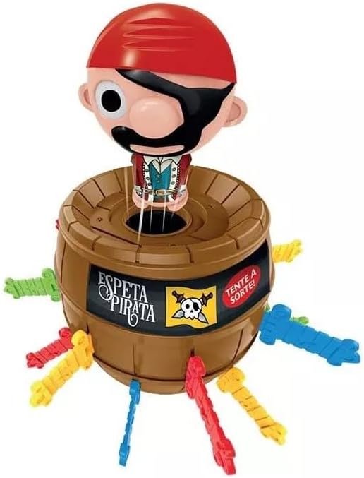 Jogo Espeta Pirata - Braskit