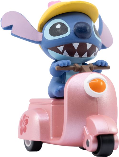 Stitch - Veículo Fricção - Moto Rosa (1) - Sunny