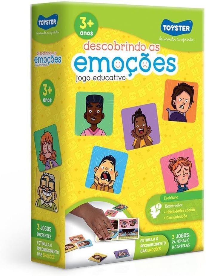 Jogo Descobrindo As Emoções - Toyster