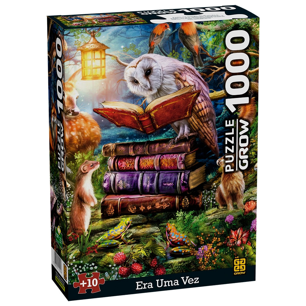 Quebra-Cabeça 1000 Peças - Era Uma Vez - Grow