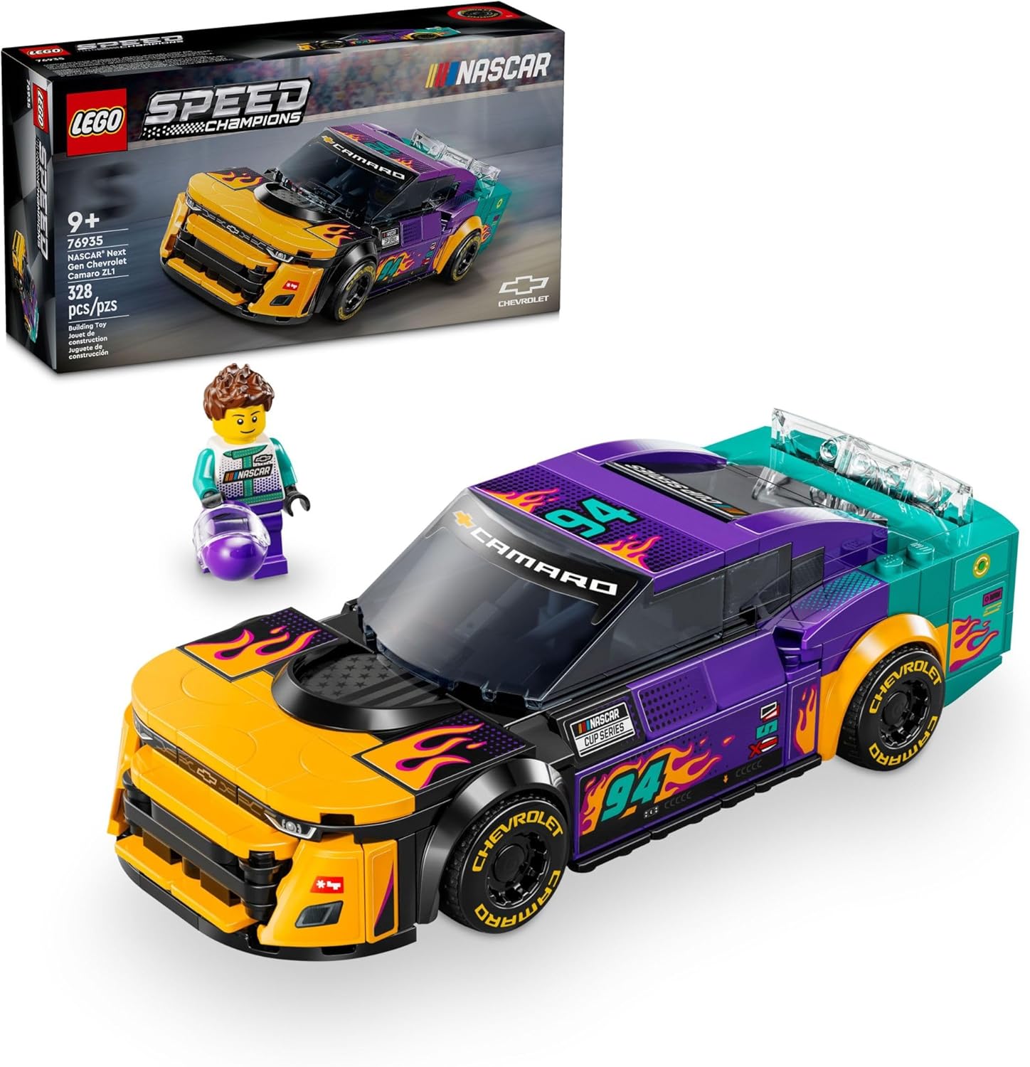 76935 Lego Speed Champions - Nascar Next Gen Chevrolet Camaro Zl1
