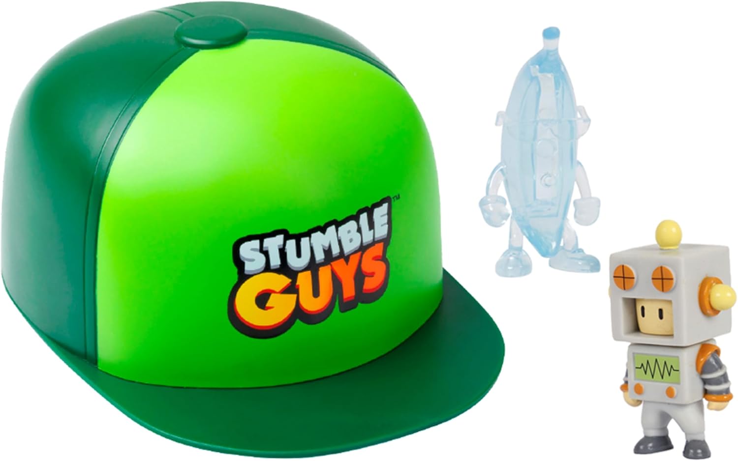 Stumble Guys Série 2 - Boné com 2 Mini Figuras Surpresas - Multikids