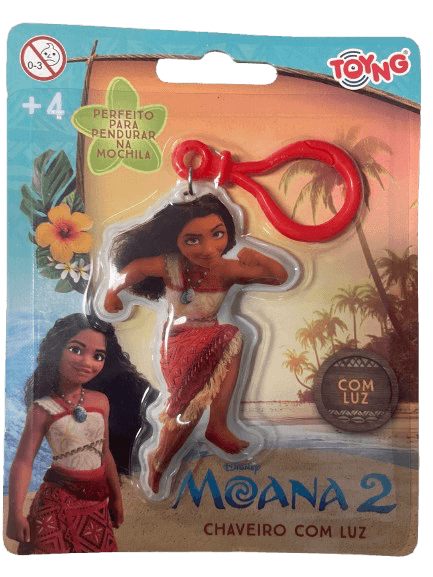 Chaveiro Moana 2 com Luz - Moana 56572 - Toyng