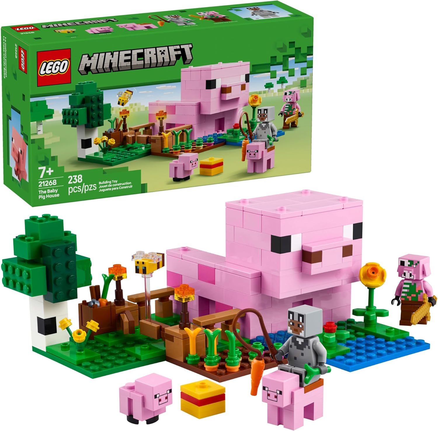 21268 Lego Minecraft - a Casa do Porco Bebê