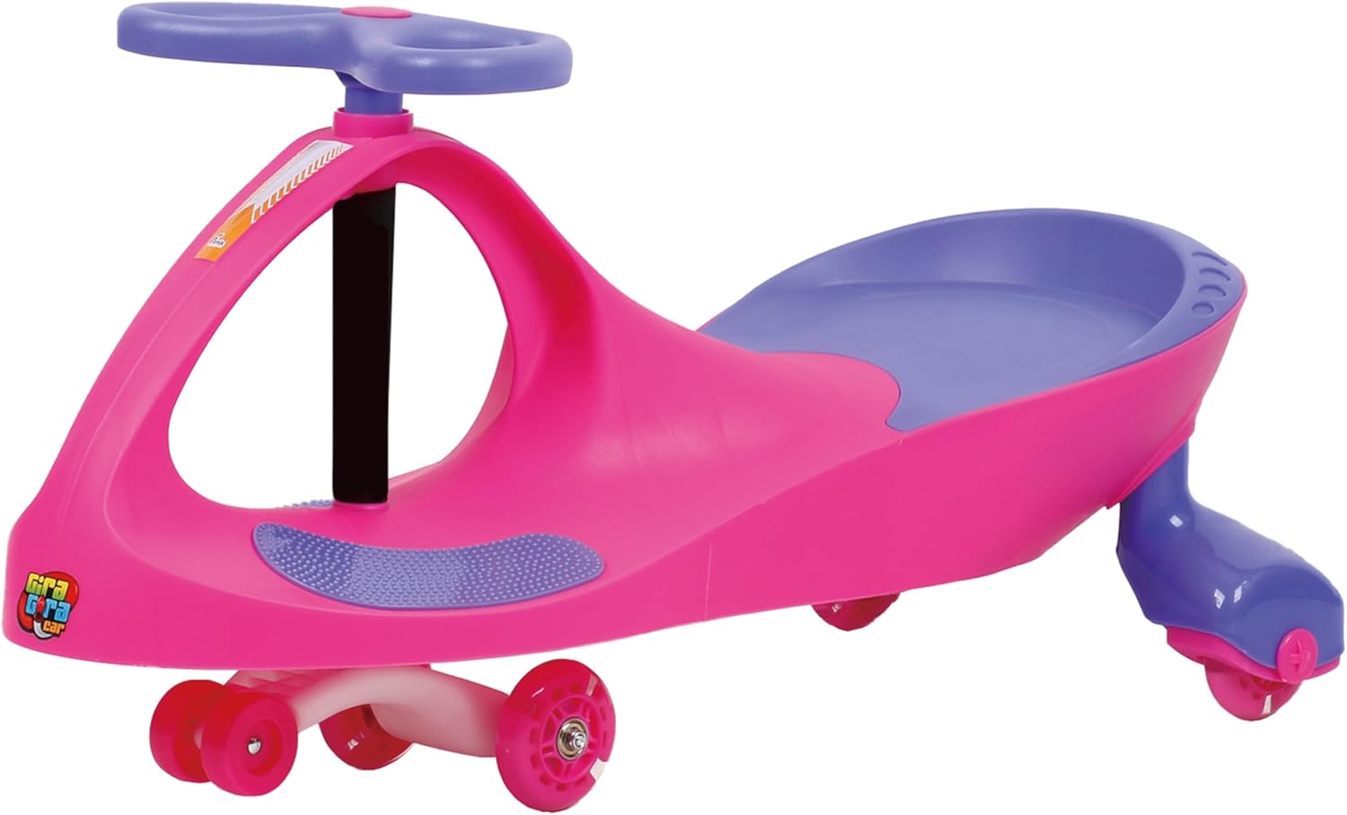 Gira Gira Car Rosa e Roxo com Luz