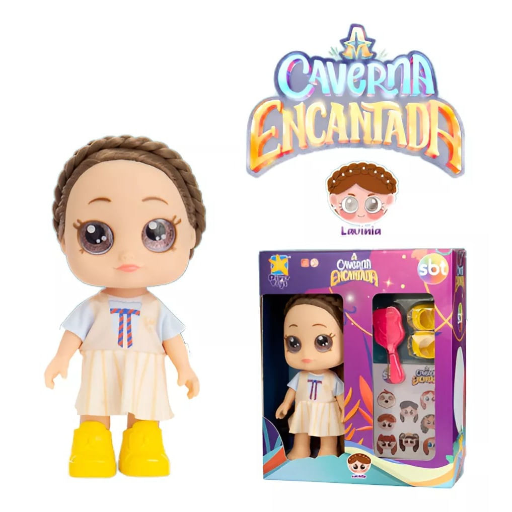 A Caverna Encantada - Boneca Lavínia - Divertoys
