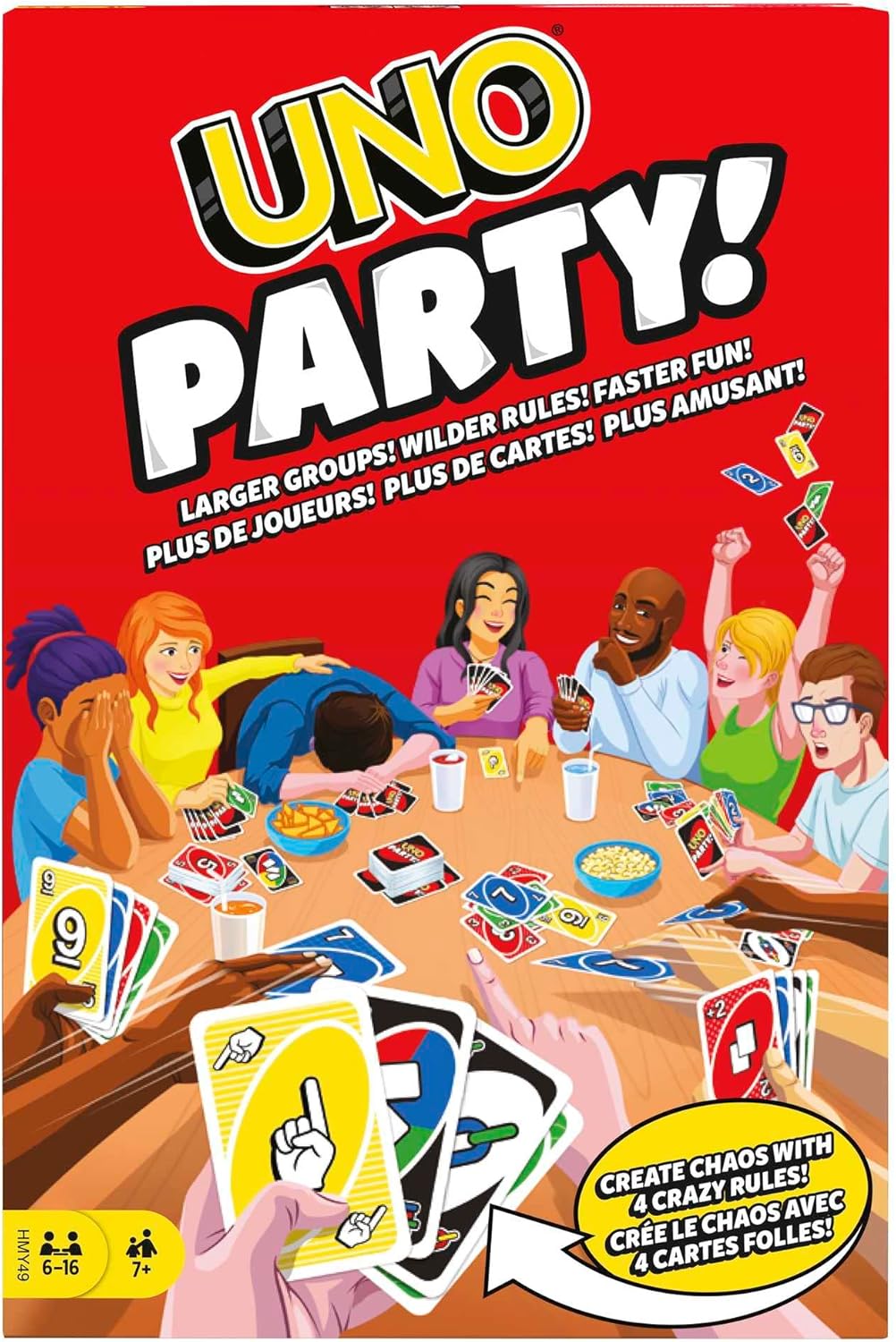 Jogo Uno Party Hmy49 - Mattel