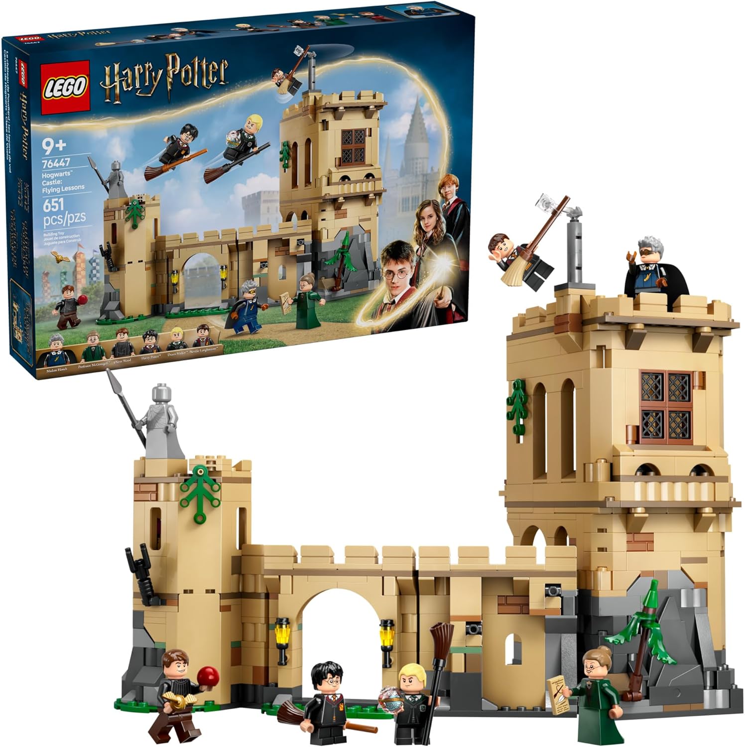 76447 Lego Harry Potter - Castelo de Hogwarts: Aulas de Vôo
