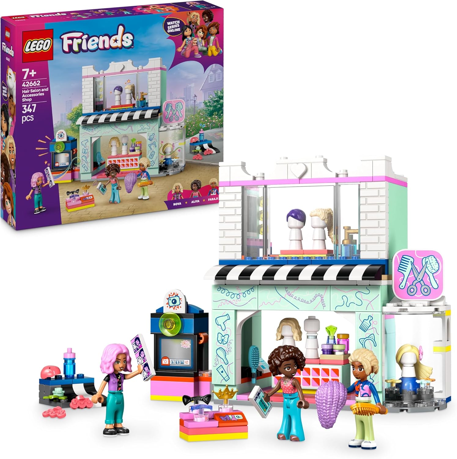 42662 Lego Friends - Salão de Cabeleireiro e Loja de Acessórios