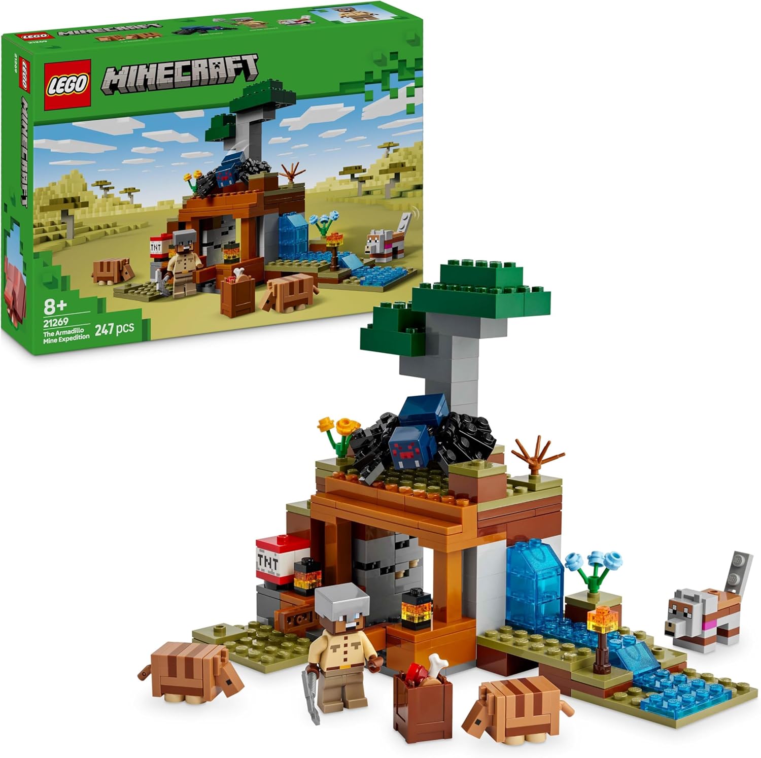 21269 Lego Minecraft - a Expedição Na Mina do Tatu