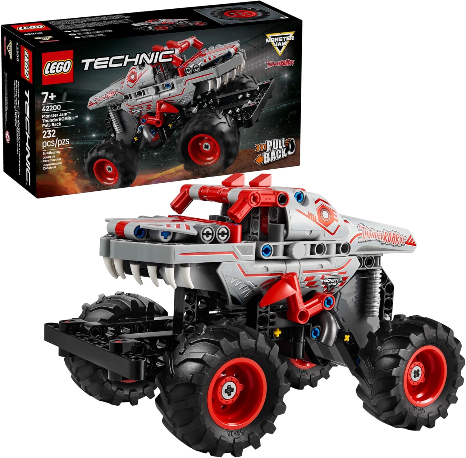 42200 Lego Technic - Monster Jam Thunderroarus de Puxar
