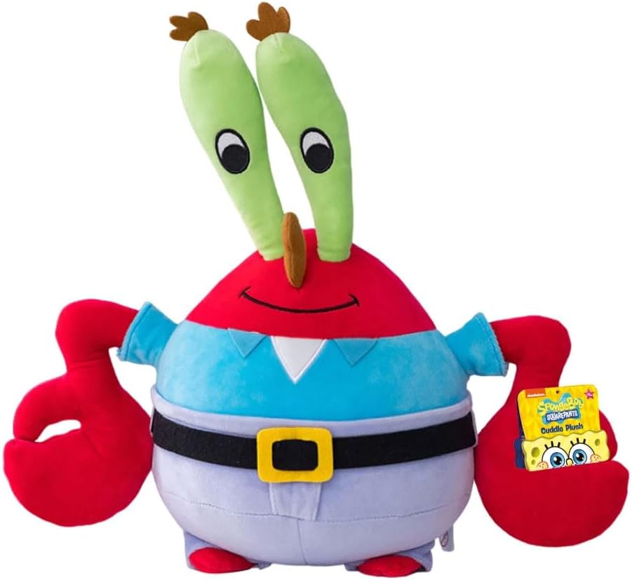 Bob Esponja - Seu Sirigueijo Pelúcia 25cm - Multikids