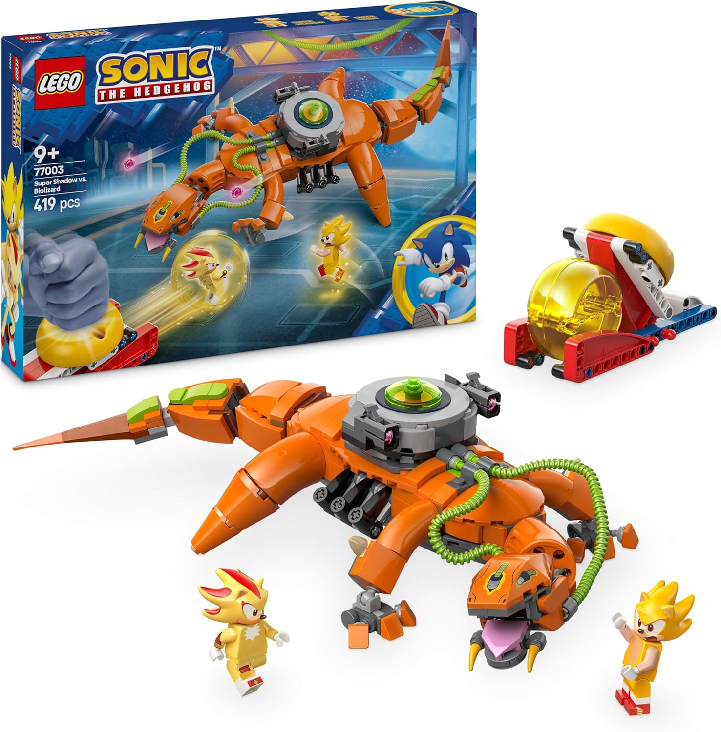77003 Lego Sonic - Super Shadow Contra Biolizard