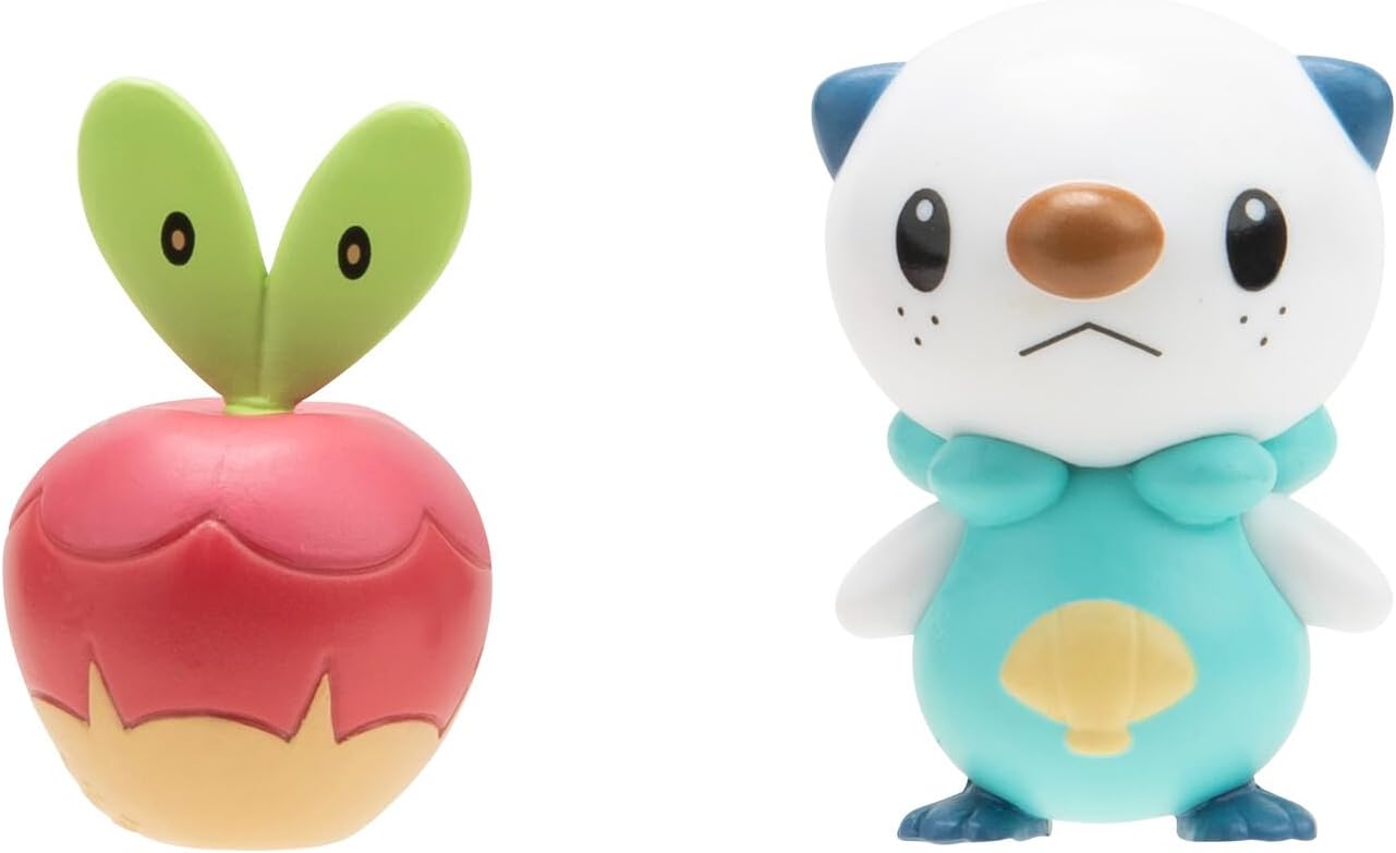 Pokemon - Figuras de Ação Sortidas - Oshawott e Applin - Sunny