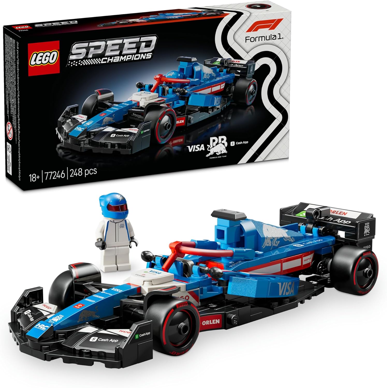 77246 Lego Speed Champions - Fórmula 1 - Visa Cash App