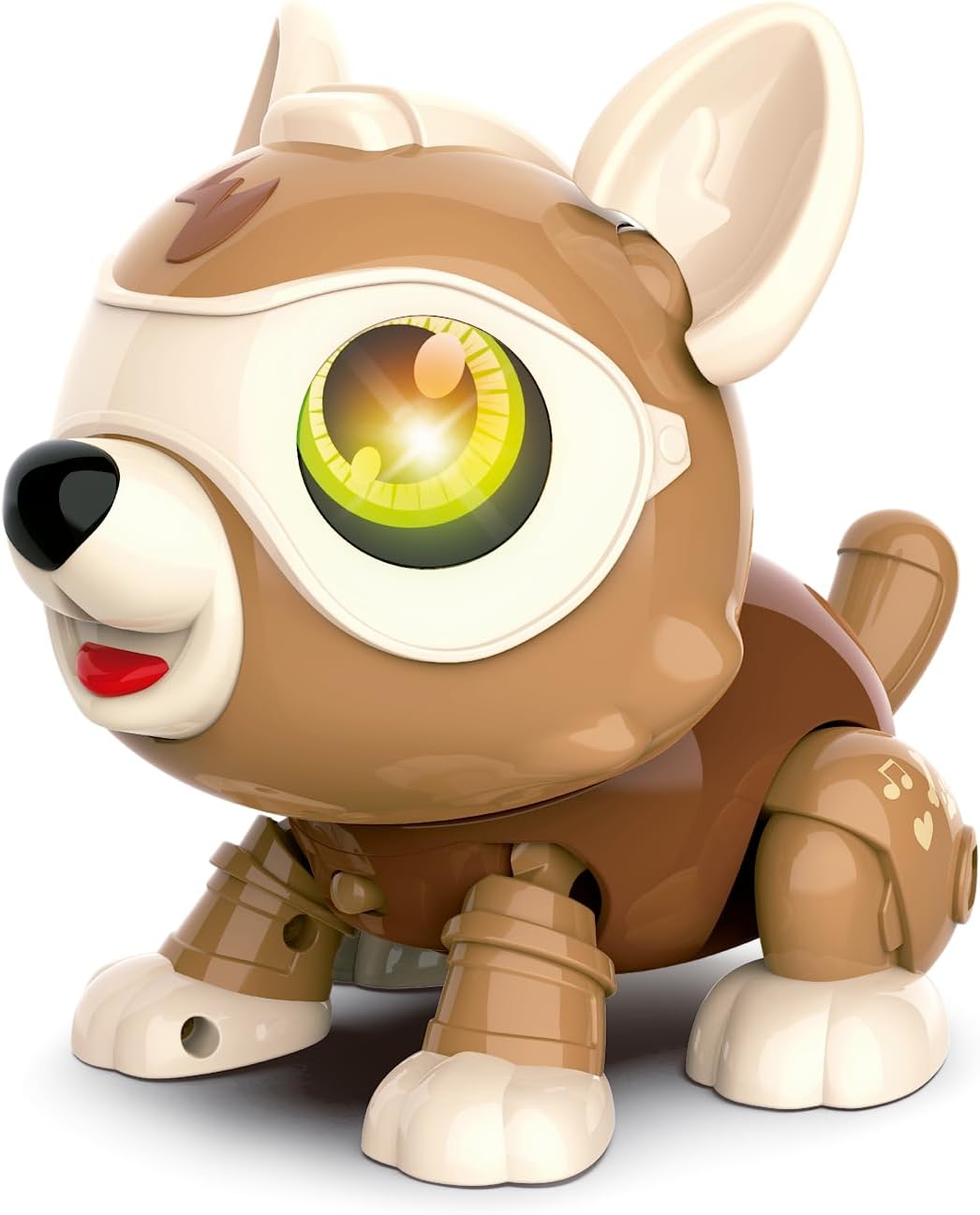 Cachorro Magic Robo Dog - Marrom - Fenix