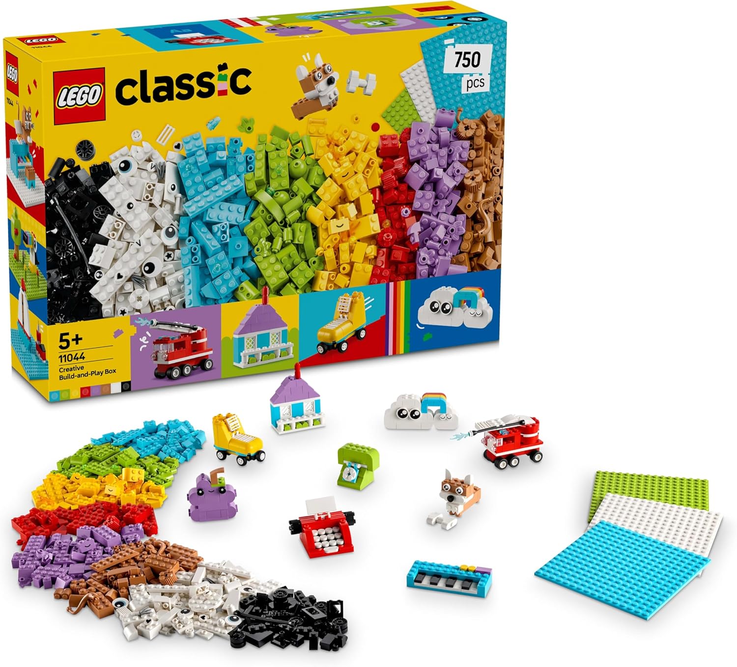 11044 Lego Classic - Caixa Criativa Para Construir e Brincar