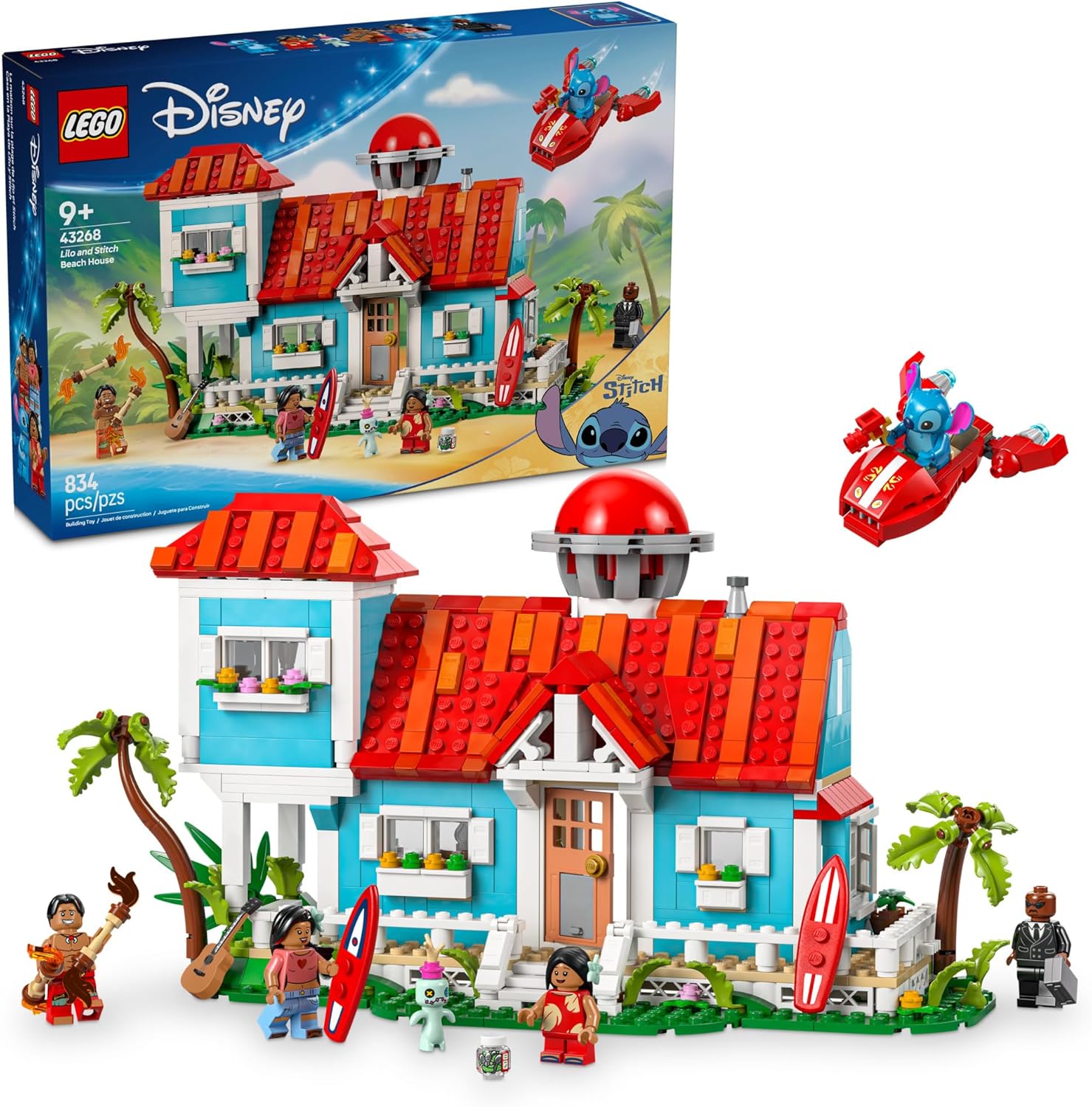 43268 Lego Disney - Casa de Praia Lilo & Stitch