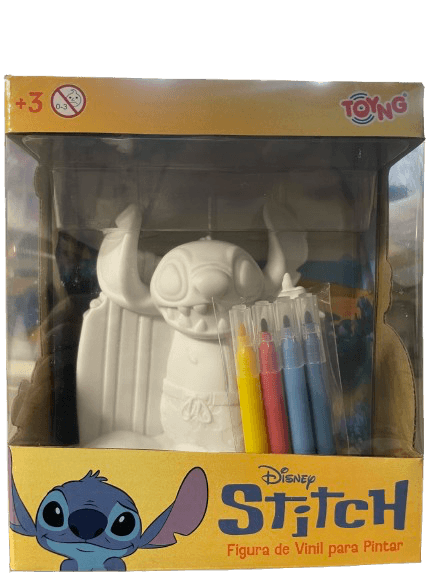 Boneco Stitch Vinil Para Pintar - Toyng