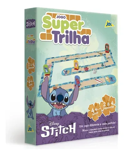Jogo Super Trilha - Stitch - Toyster