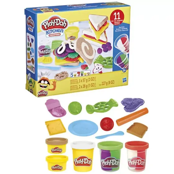 Massinha Play-Doh - Sanduíches Coloridos F5746 - Hasbro