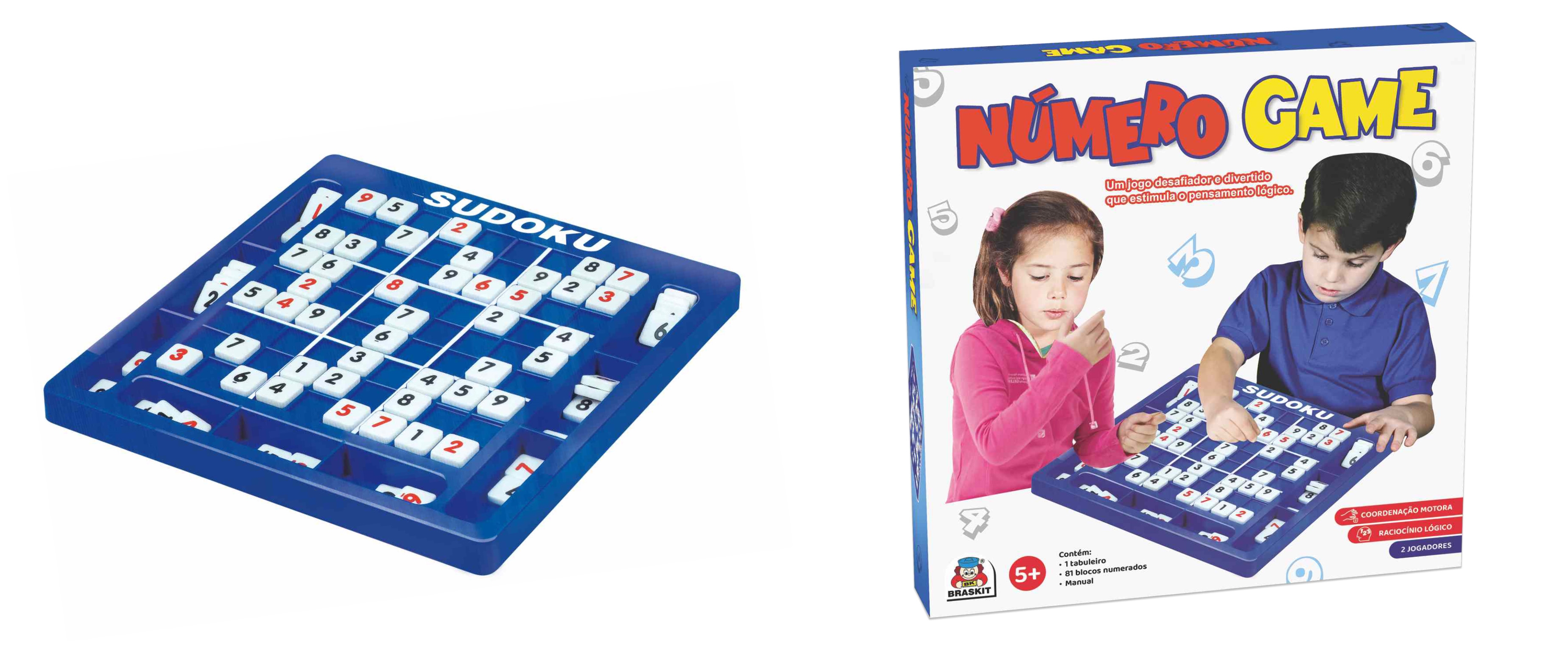 Jogo Número Game - Braskit