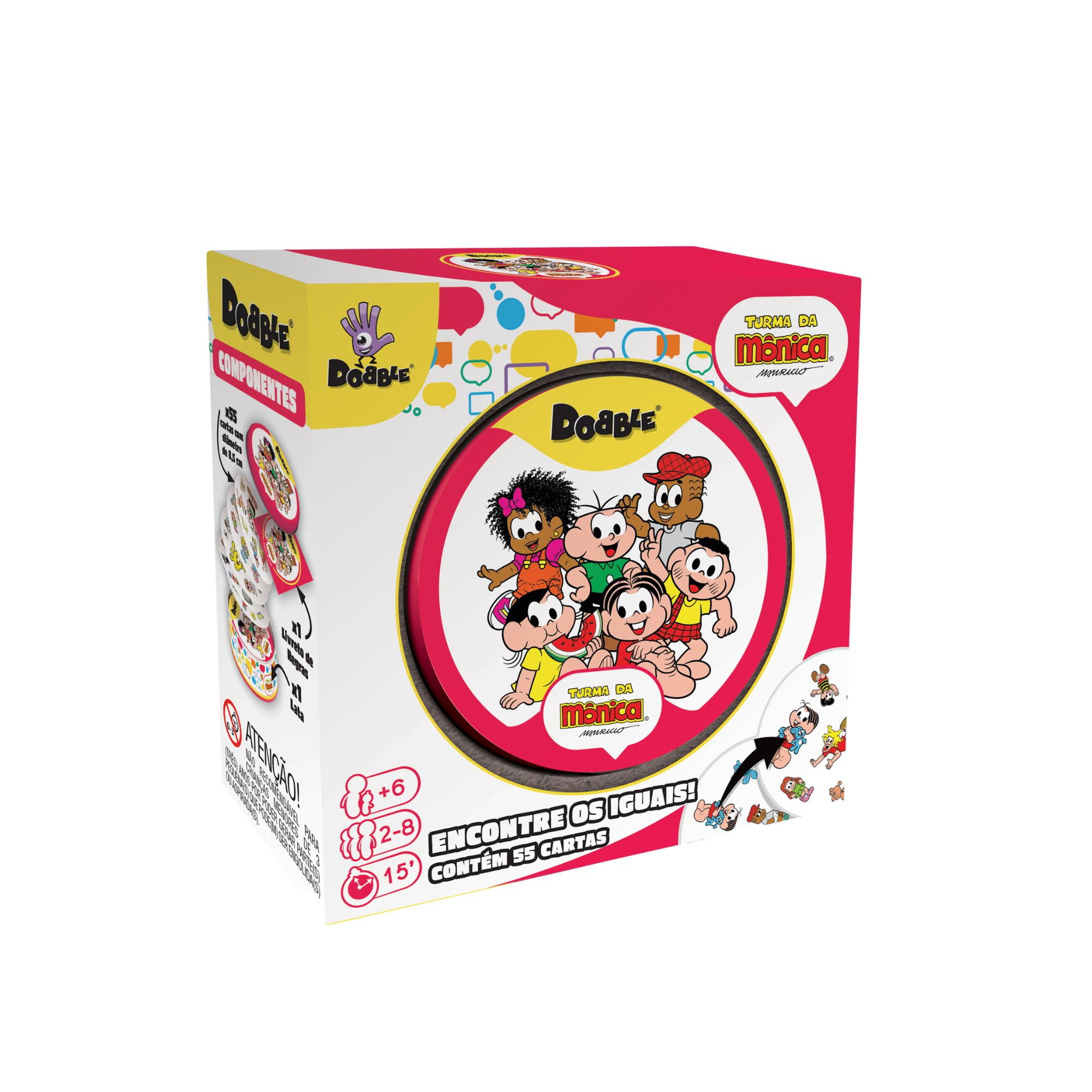 Jogo Dobble Turma da Mônica - Galápagos