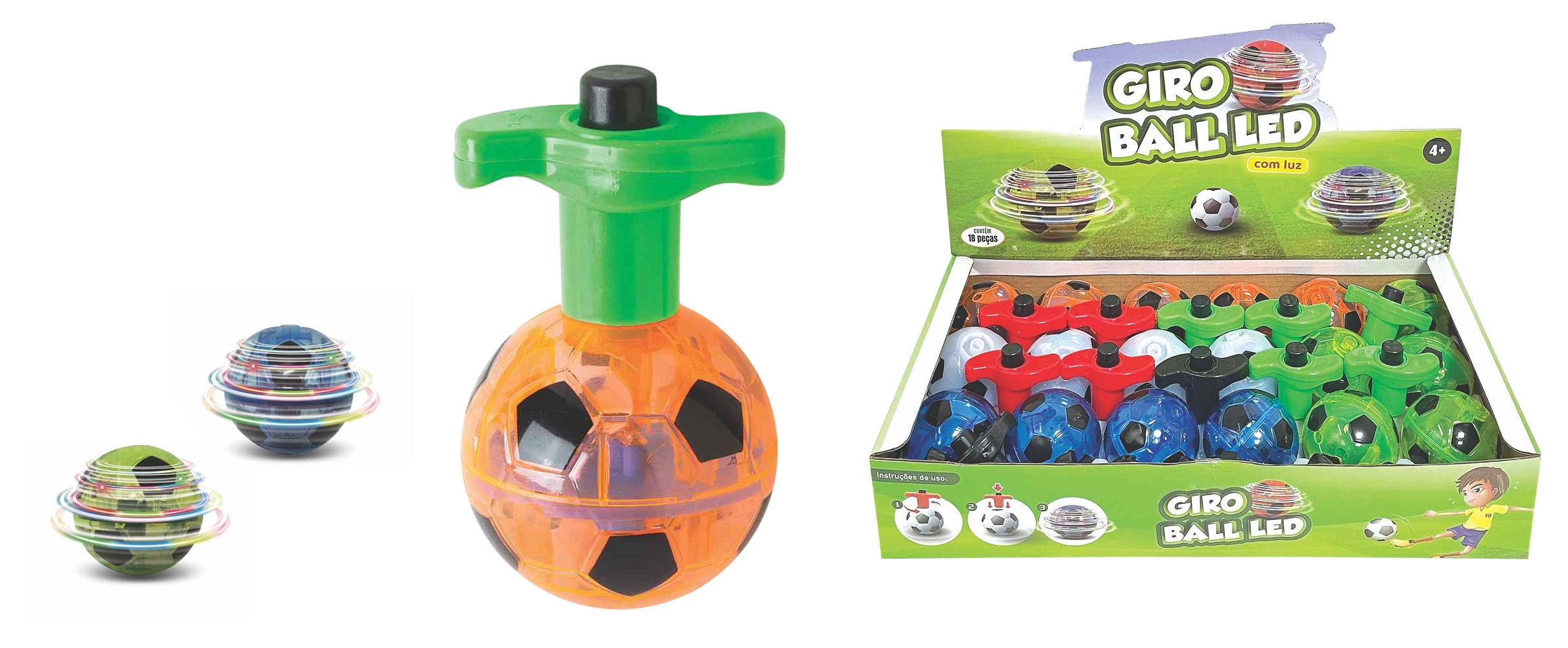 Giro Ball Led - Braskit